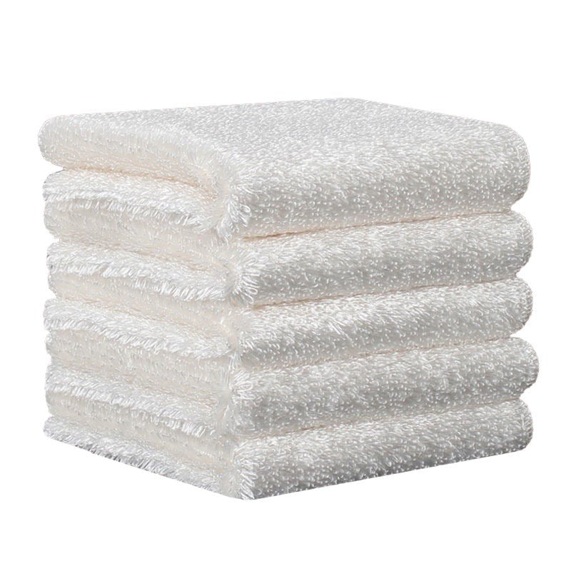 Oakova Bamboo Fiber Dish Cloths (5 - Pack) - Odor - Resistant & Super Absorbent - Oakova