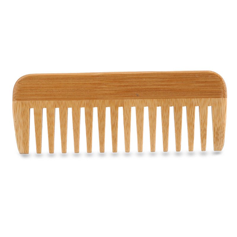 The Dual - Tooth Bamboo Comb Set (3 - Pack) - Oakova