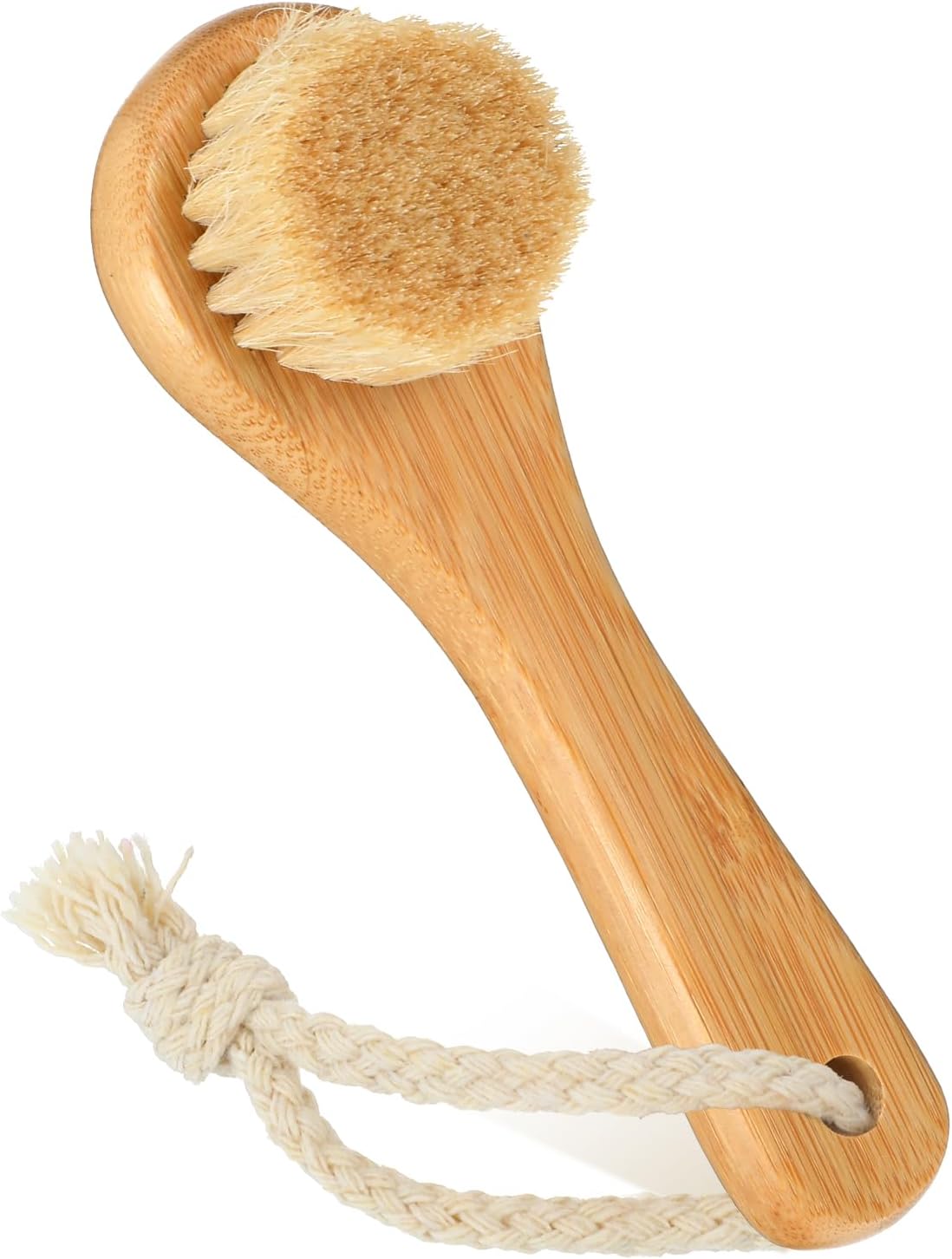 Baby Shower Brush — Soft Bristle Bath Brush with Smooth Wooden Handle for Gentle Infant Care