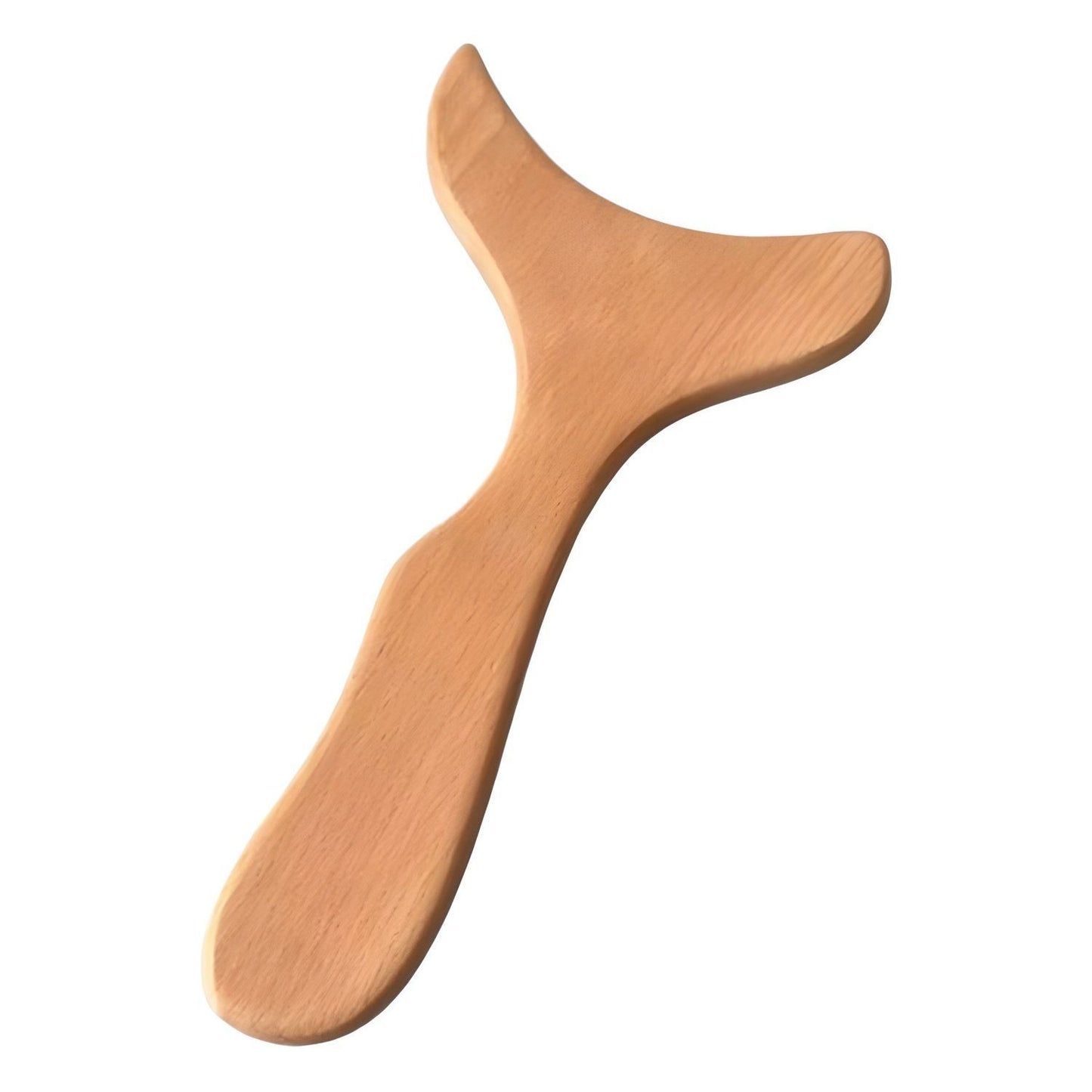 OAKVERRA Wood Therapy Gua Sha Body Sculpting Tool — Natural Beechwood Massage for Lymphatic Drainage & Muscle Relief
