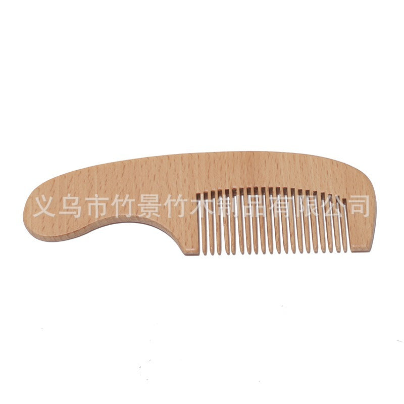 Baby Hair Brush & Comb Set – Soft Natural Bristles Gentle Scalp Care for Newborns & Infants