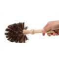 Coconut Fiber Flowerpot Brush — Beechwood Handle for Cleaning Plant Pots and Garden Tools - Oakova