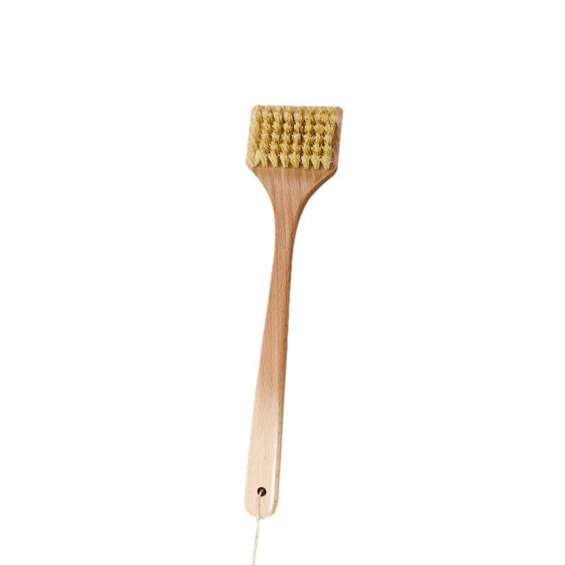 Wood Grill Brush — Safe Natural BBQ Cleaner