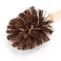 Coconut Fiber Flowerpot Brush — Beechwood Handle for Cleaning Plant Pots and Garden Tools - Oakova