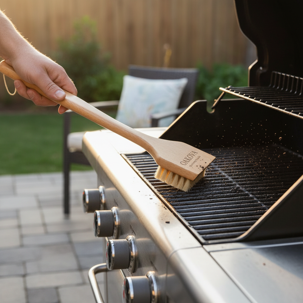 OAKOVA 烧烤刷清洁场景 2