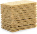 Oakova 24 - Pack Natural Sisal Scrub Pads | Biodegradable & Non - Scratch Scouring Sponges - Oakova