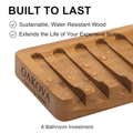 Oakova Bamboo Soap Dish Set (2 - Pack) - Oakova