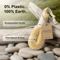Oakova Dry Body Brush Set (2 - Pack) - Natural Bristles for Exfoliation & Lymphatic Support - Oakova