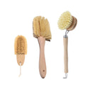 Oakova Eco - Friendly Kitchen Scrub Set (3 - Pack) - Pot, Pan & Veggie Brushes - Oakova