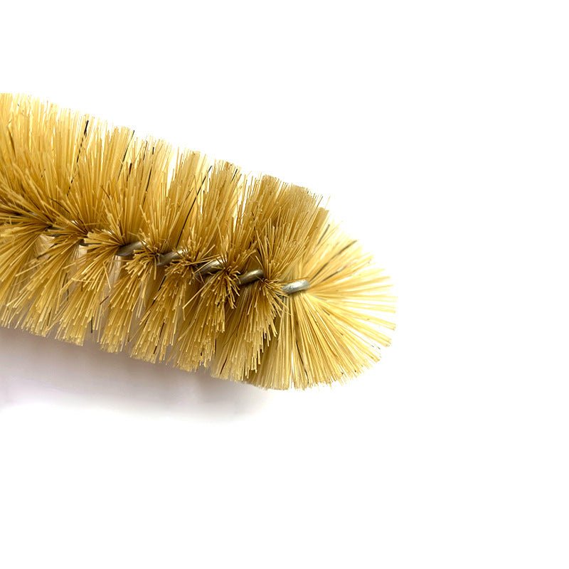 Oakova Natural Baby Bottle Brush Set (3 - Piece) | Soft Boar Bristles for Bottles, Nipples & Straws - Oakova