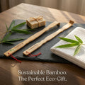 Oakova Natural Bamboo Back Scratcher Set (2 - Pack) - 18.3" Long Handle - Oakova