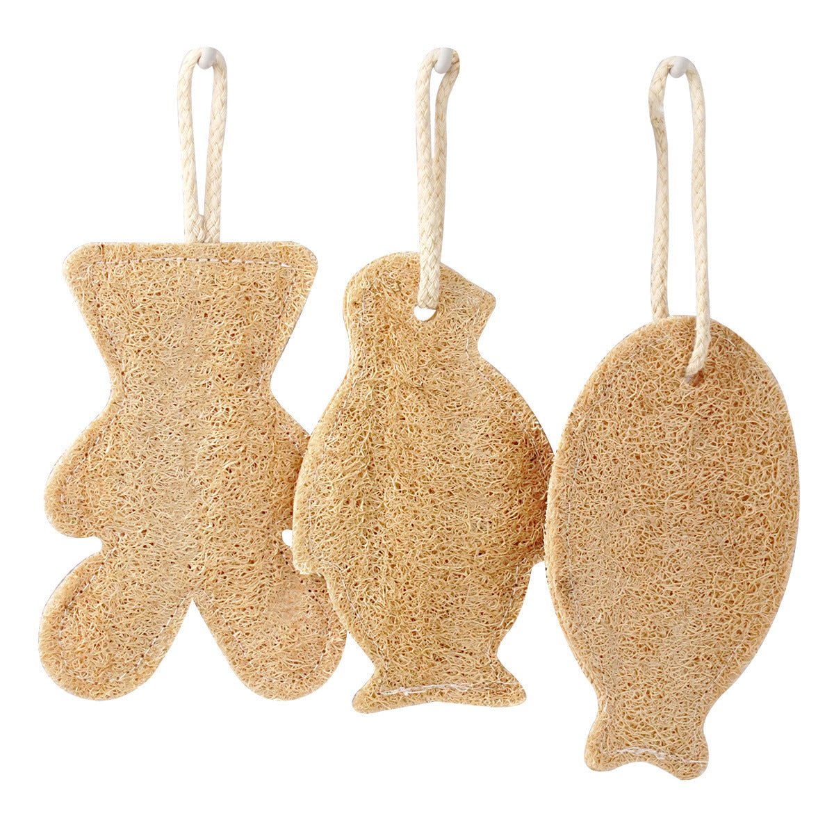 Oakova Natural Loofah Dish Sponge (3 - Pack) - Compostable & Non - Scratch - Oakova