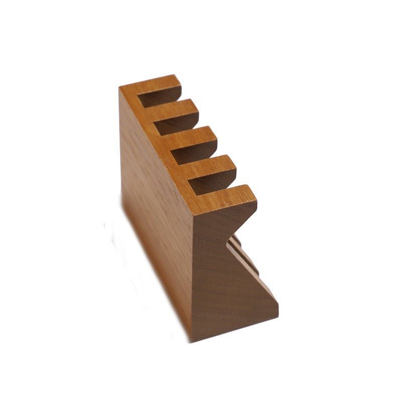 Oakova Self - Draining Wood Soap Dish Set (2 - Pack) | Waterfall Soap Saver for Bathroom & Kitchen - Oakova