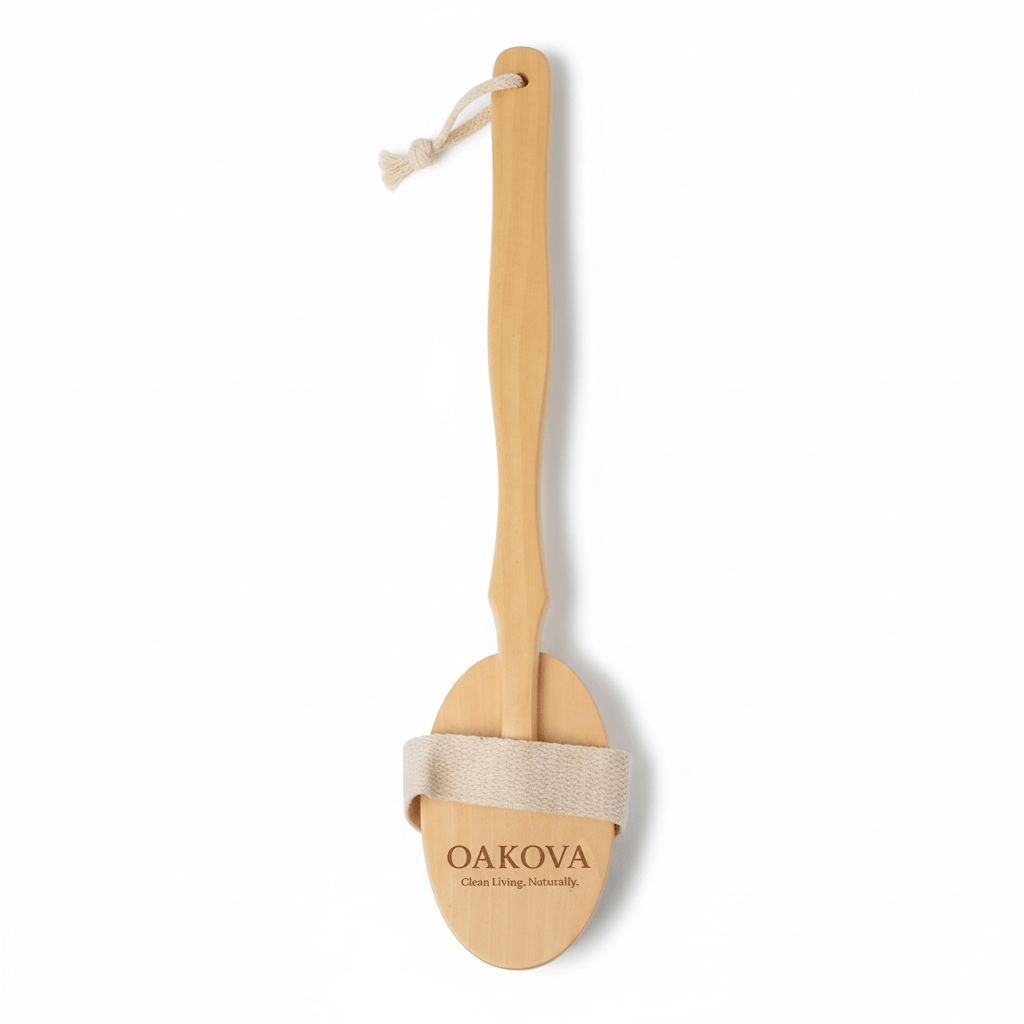 The 2 - in - 1 Detachable Body Brush - Oakova