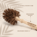 The Coconut Garden Pot Brush - Oakova
