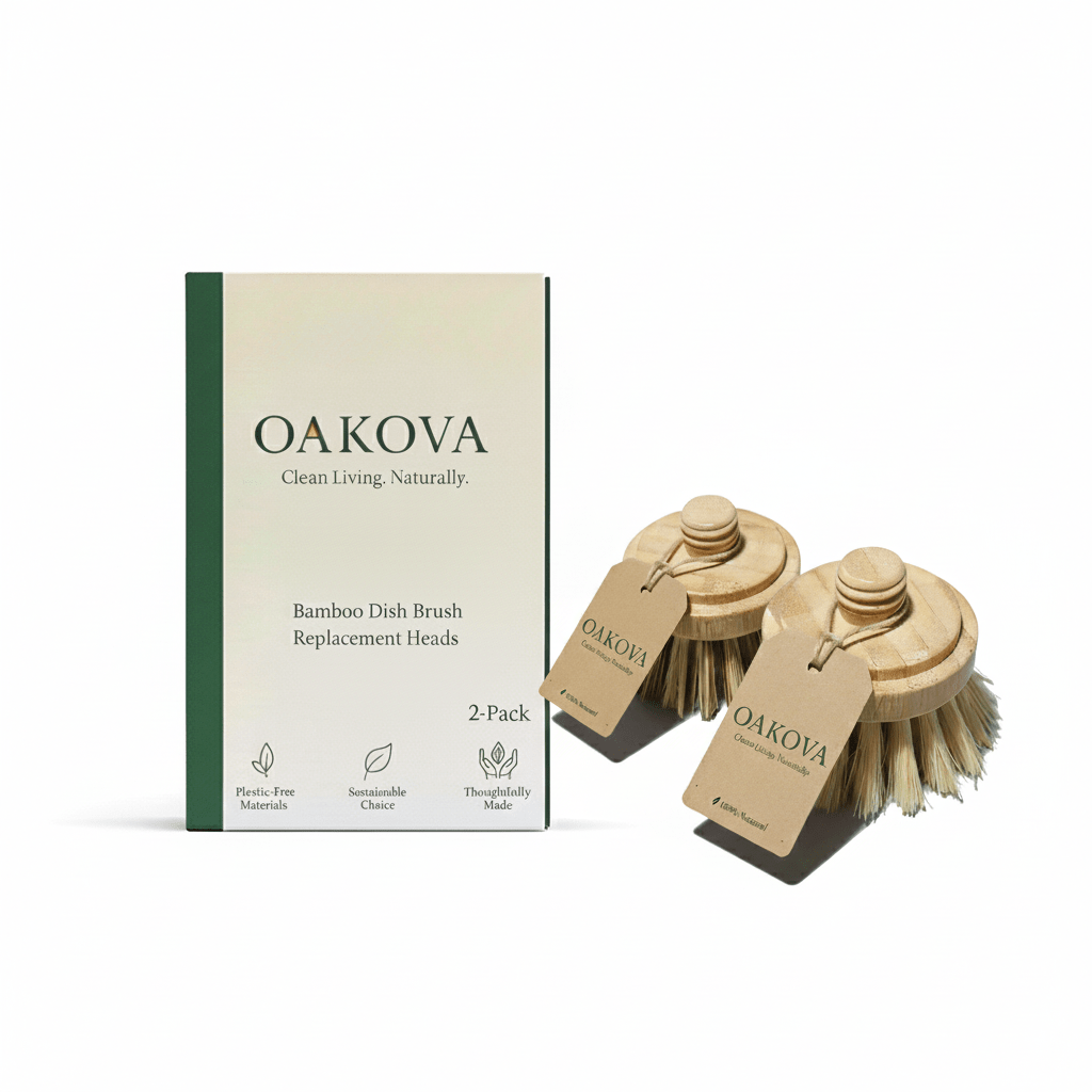 The Dual - Action Brush Refill Set (2 - Pack) - Oakova