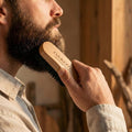 The Essential Beard Grooming Duo | Sandalwood Comb & Boar Bristle Brush - Oakova