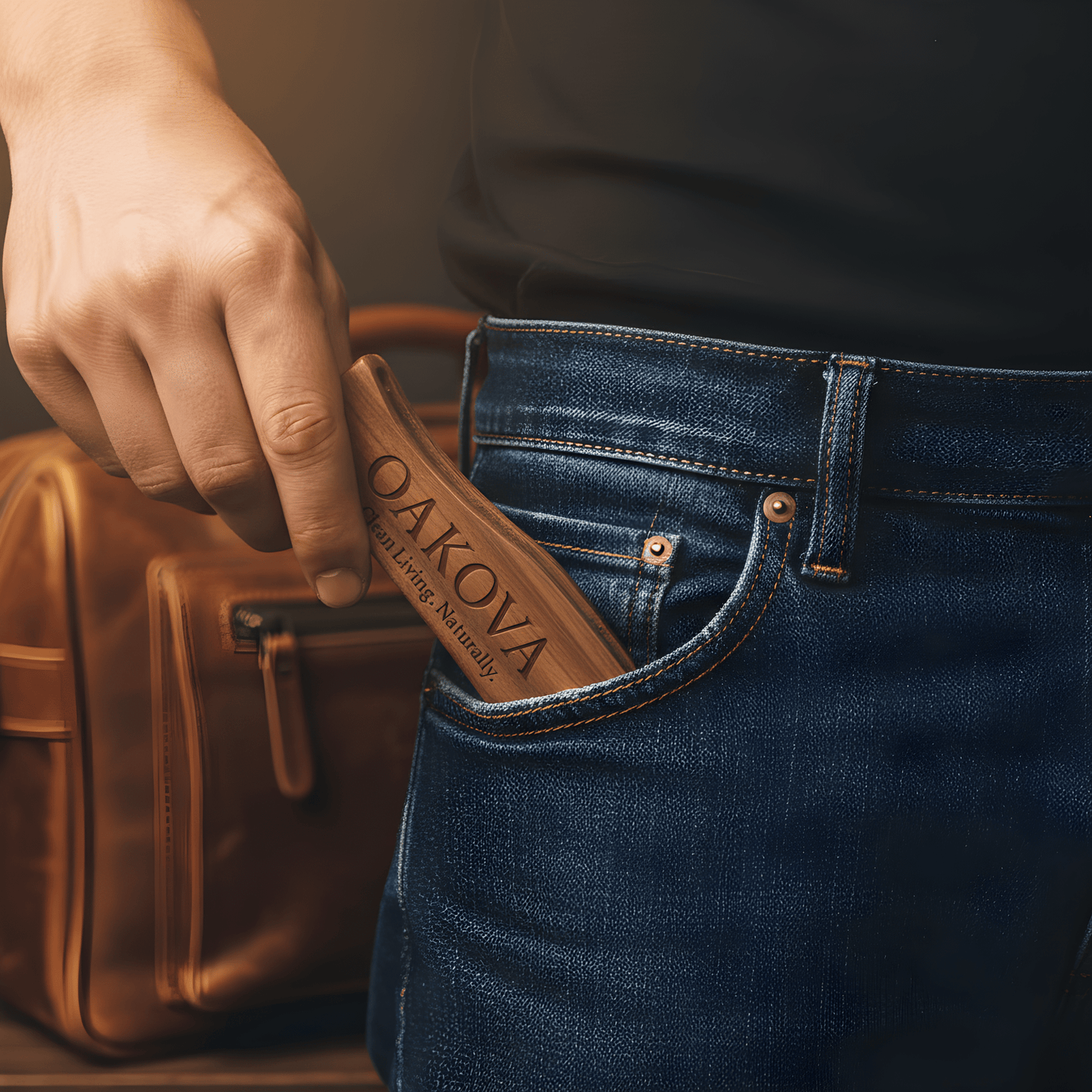 The Essential Beard Grooming Duo | Sandalwood Comb & Boar Bristle Brush - Oakova