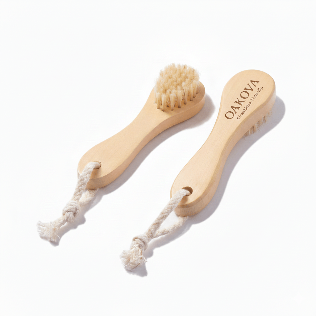 The Facial Dry Brush Duo (2 - Pack) - Oakova