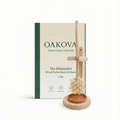 The Minimalist Wood Toilet Brush & Stand - Oakova