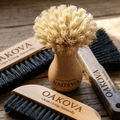 The Ultimate Eco - Barista Cleaning Collection: Natural Espresso Brush Set - Oakova