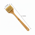 The Wire - Free Bamboo Grill Brush - Oakova