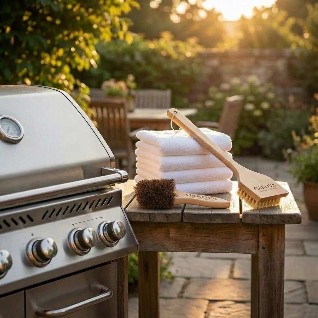 The Wire - Free Safe Grilling & Cleaning Kit - Oakova
