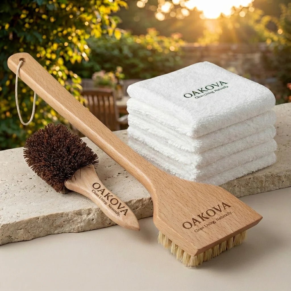 The Wire - Free Safe Grilling & Cleaning Kit - Oakova